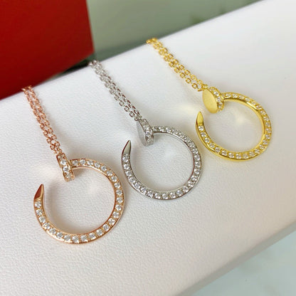 [Lumi Jewelry]JUSTE NECKLACE FULL DIAMOND