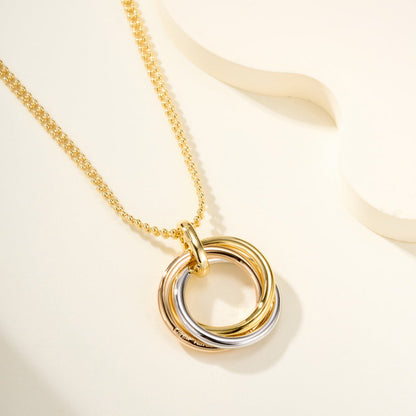 [Lumi Jewelry]TRINITY LARGE NECKLACE