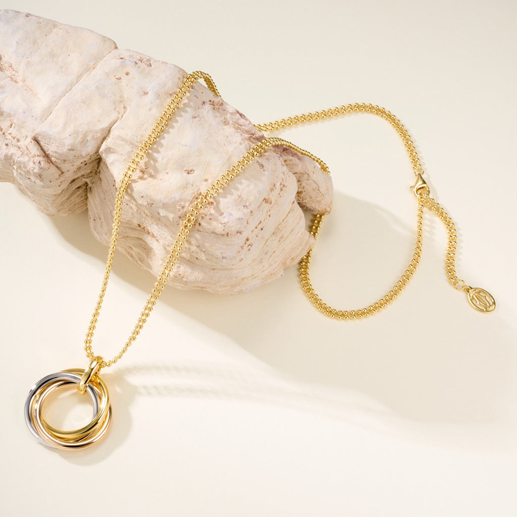 [Lumi Jewelry]TRINITY LARGE NECKLACE