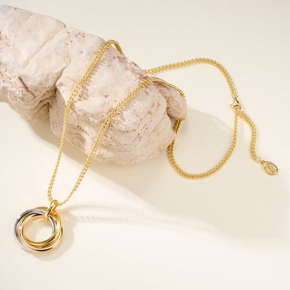 [Lumi Jewelry]TRINITY LARGE NECKLACE