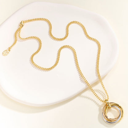 [Lumi Jewelry]TRINITY LARGE NECKLACE