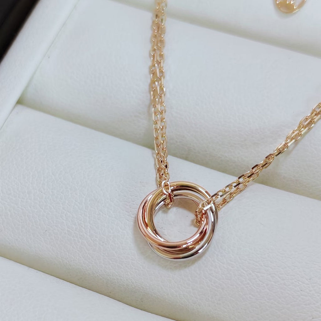 [Lumi Jewelry]TRINITY MINI NECKLACE