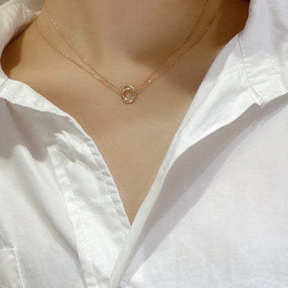 [Lumi Jewelry]TRINITY MINI NECKLACE