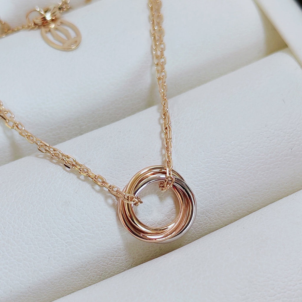 [Lumi Jewelry]TRINITY MINI NECKLACE