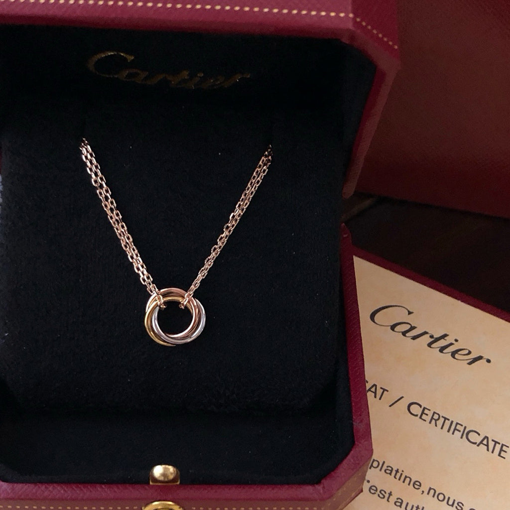 [Lumi Jewelry]TRINITY MINI NECKLACE