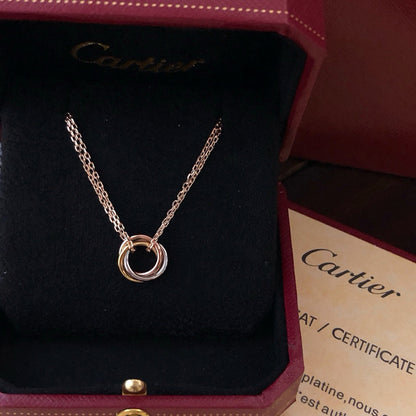 [Lumi Jewelry]TRINITY MINI NECKLACE