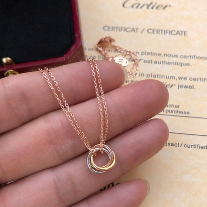 [Lumi Jewelry]TRINITY MINI NECKLACE