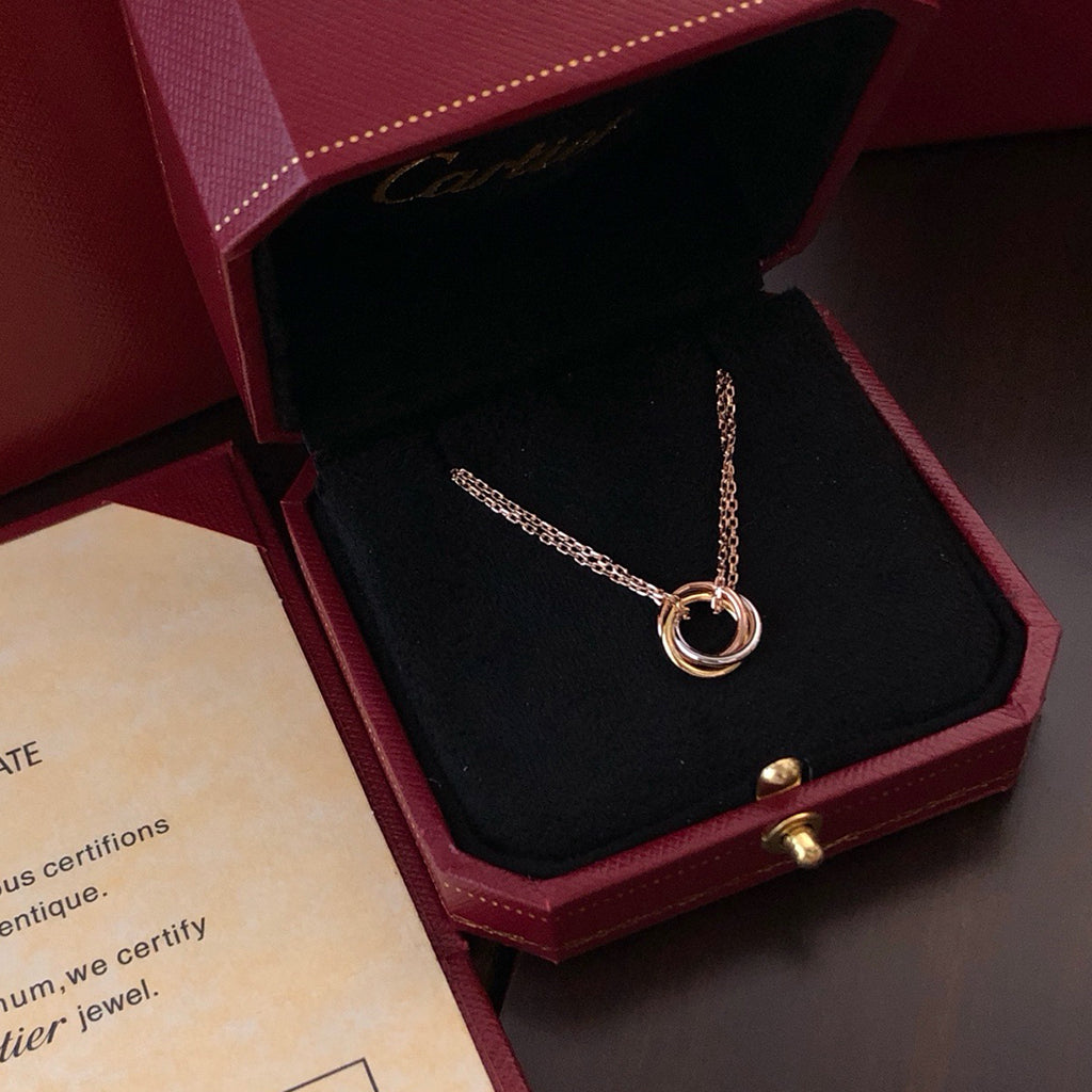 [Lumi Jewelry]TRINITY MINI NECKLACE