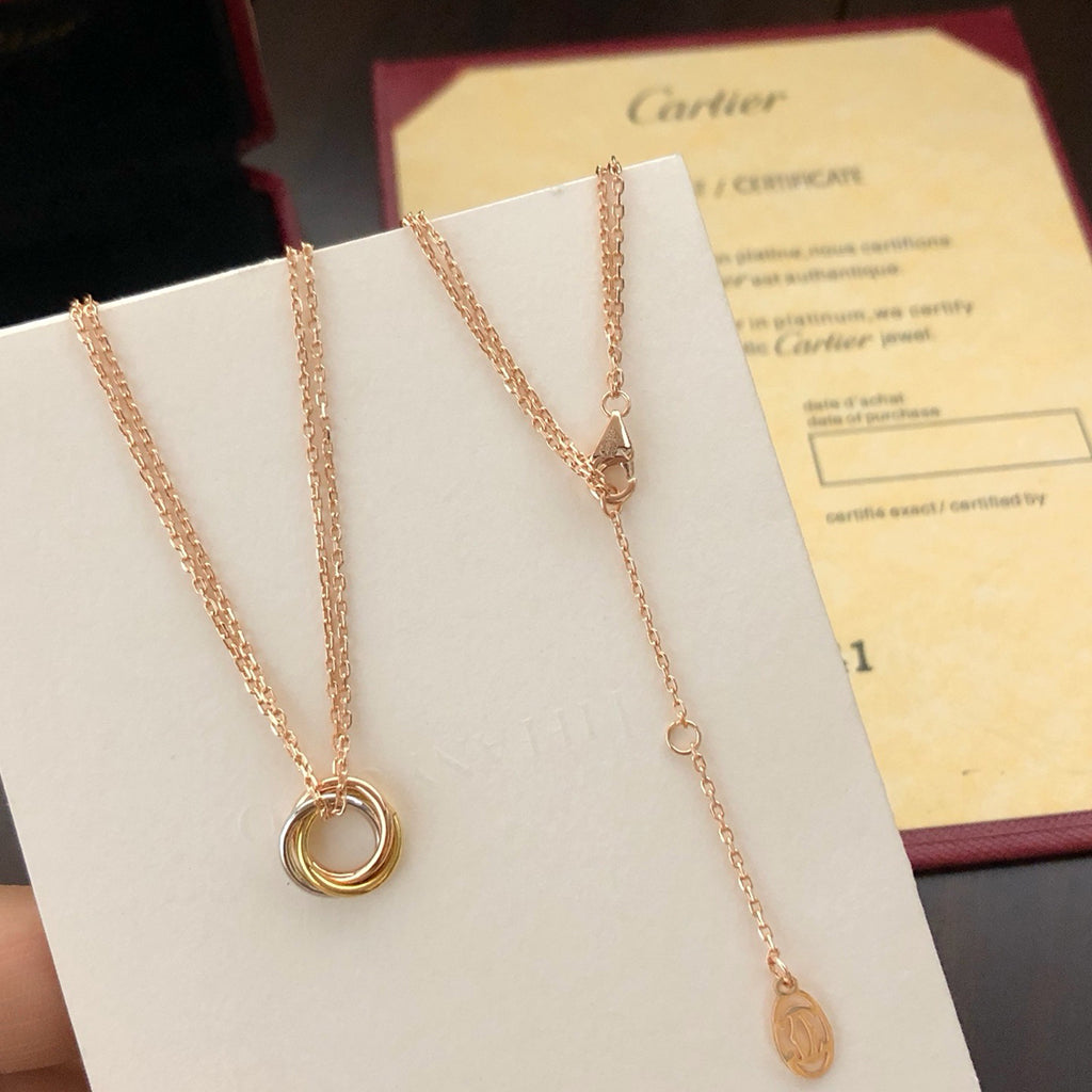 [Lumi Jewelry]TRINITY MINI NECKLACE