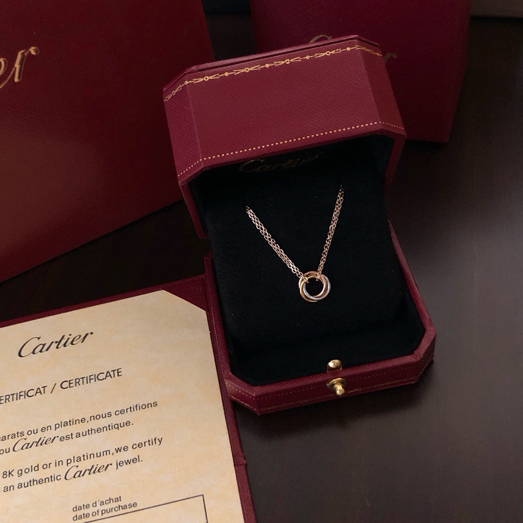 [Lumi Jewelry]TRINITY MINI NECKLACE