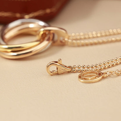 [Lumi Jewelry]TRINITY LARGE NECKLACE