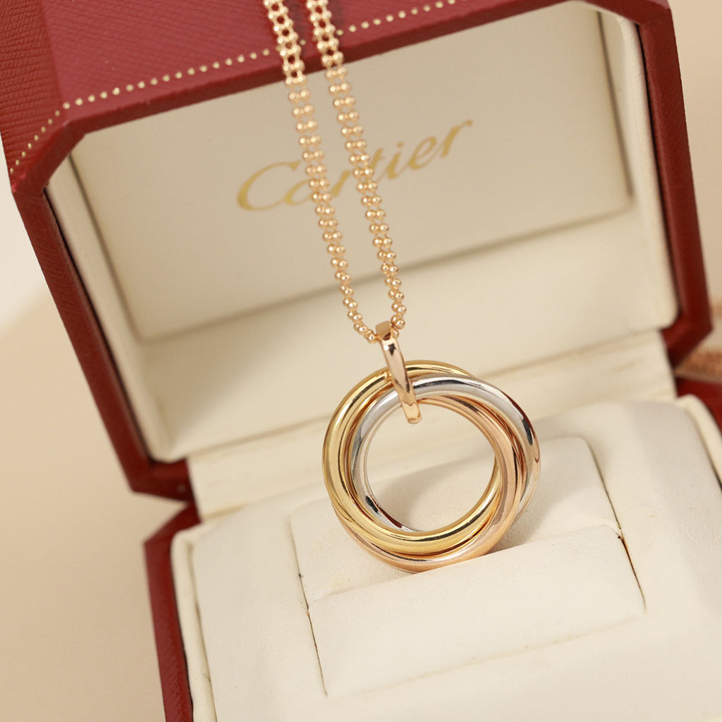 [Lumi Jewelry]TRINITY LARGE NECKLACE