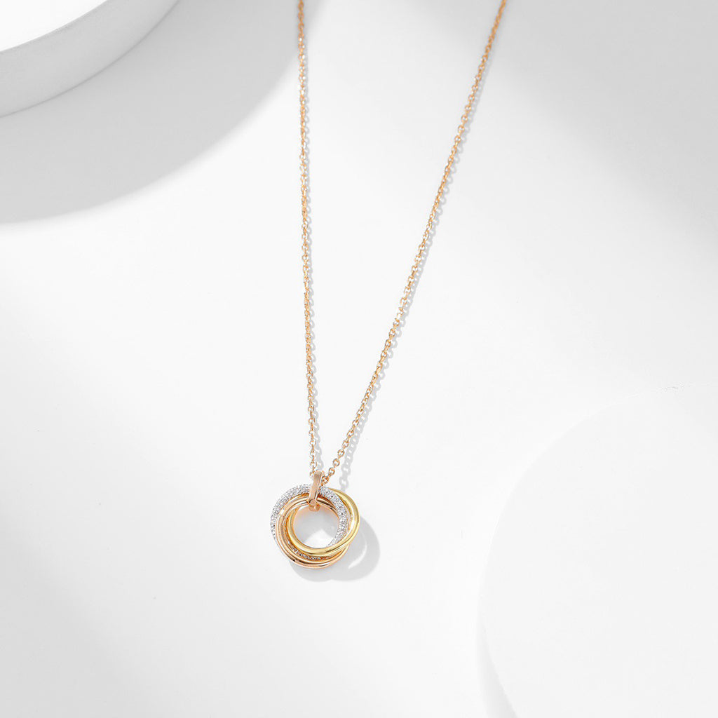 [Lumi Jewelry]TRINITY SMALL NECKLACE