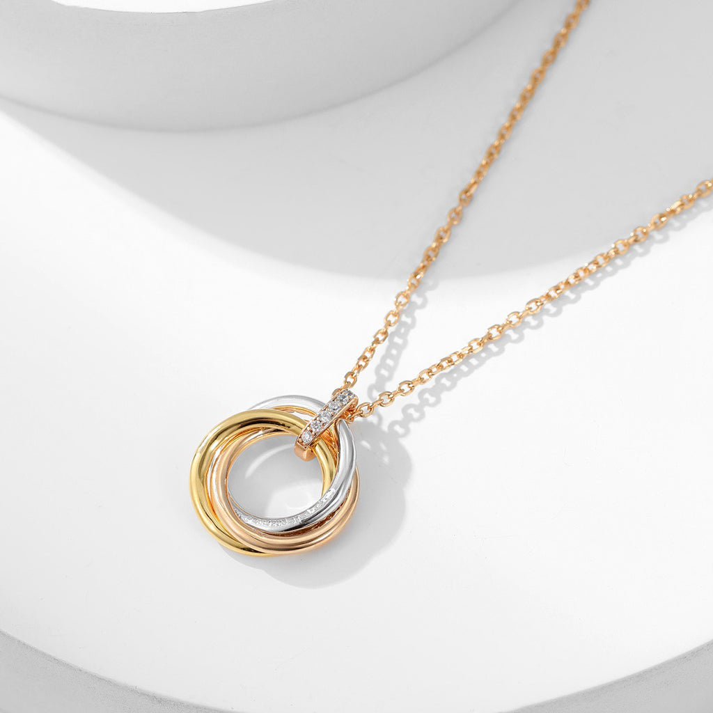 [Lumi Jewelry]TRINITY SMALL NECKLACE