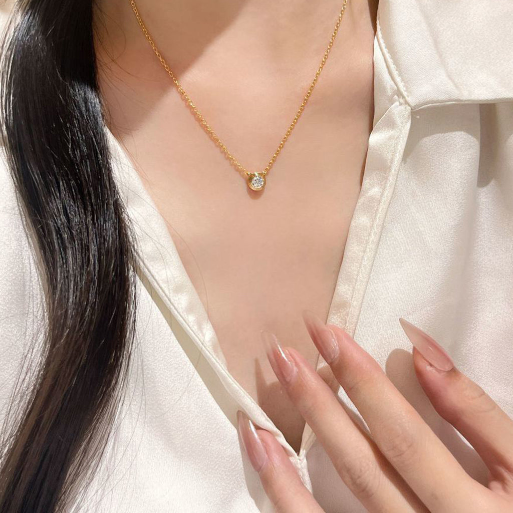 [Lumi Jewelry]DAMOUR DIAMOND NECKLACE