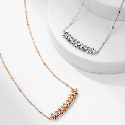 [Lumi Jewelry]CLASH  MEDIUM DIAMOND NECKLACE