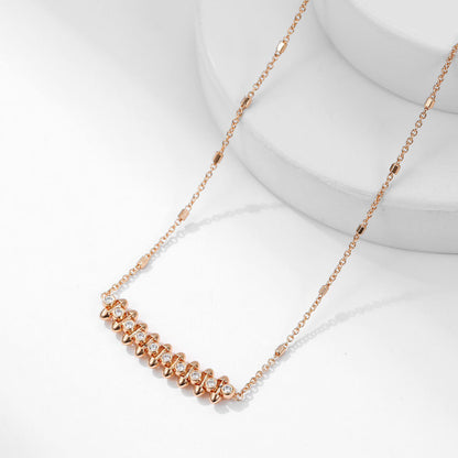 [Lumi Jewelry]CLASH  MEDIUM DIAMOND NECKLACE
