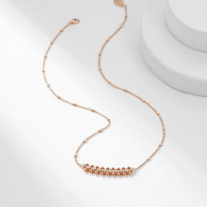 [Lumi Jewelry]CLASH  MEDIUM DIAMOND NECKLACE