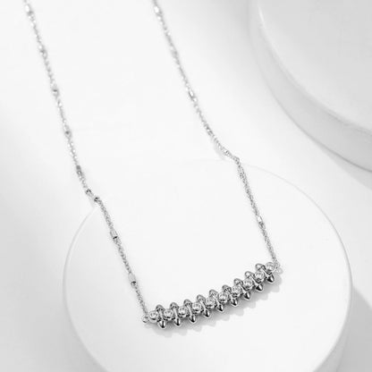 [Lumi Jewelry]CLASH  MEDIUM DIAMOND NECKLACE