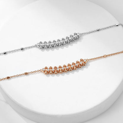 [Lumi Jewelry]CLASH  MEDIUM DIAMOND NECKLACE