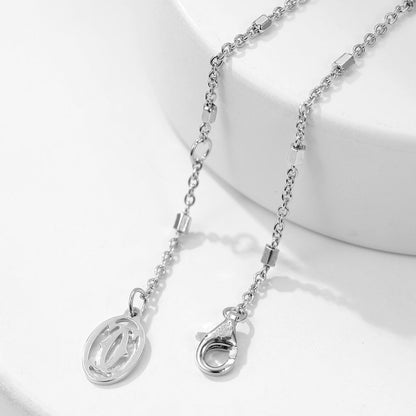 [Lumi Jewelry]CLASH  MEDIUM DIAMOND NECKLACE