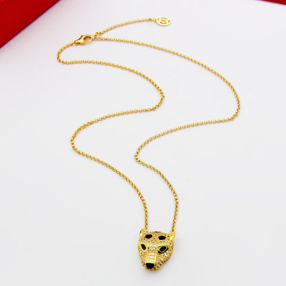 [Lumi Jewelry]PANTHERE FULL DIAMOND NECKLACE