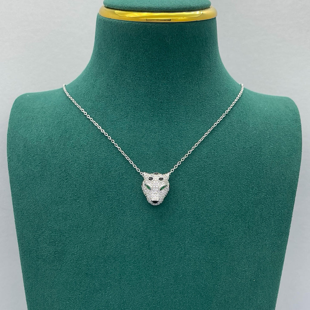 [Lumi Jewelry]PANTHERE FULL DIAMOND NECKLACE