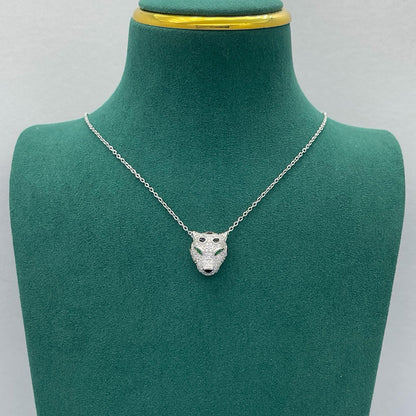 [Lumi Jewelry]PANTHERE FULL DIAMOND NECKLACE