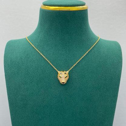 [Lumi Jewelry]PANTHERE FULL DIAMOND NECKLACE