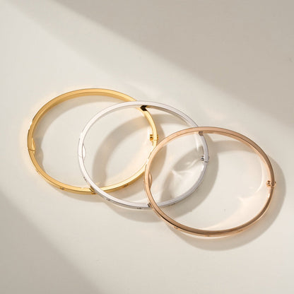 [Lumi Jewelry]LOVE BRACELET 3.65MM 10 DIAMONDS