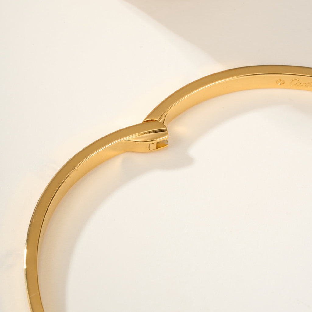 [Lumi Jewelry]LOVE BRACELET 3.65MM 10 DIAMONDS