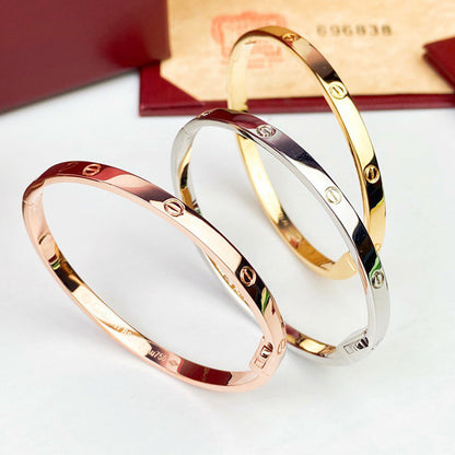 [Lumi Jewelry]LOVE BRACELET 3.65MM NO DIAMONDS