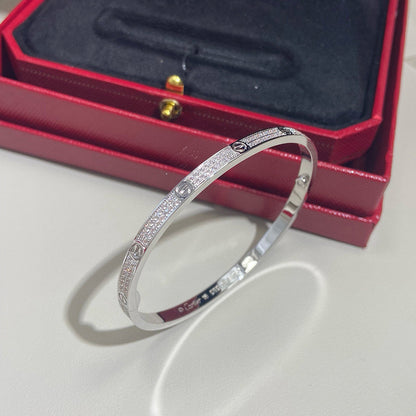 [Lumi Jewelry]LOVE BRACELET 3.65MM DIAMOND-PAVED