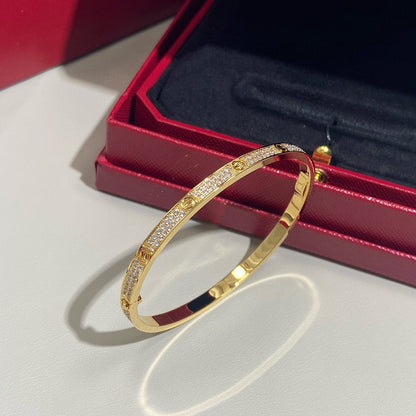 [Lumi Jewelry]LOVE BRACELET 3.65MM DIAMOND-PAVED