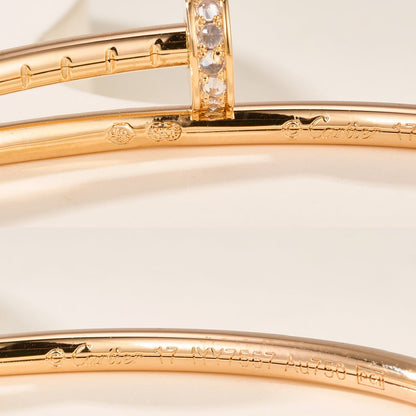 [Lumi Jewelry]JUSTE BRACELET 2.5MM DIAMONDS