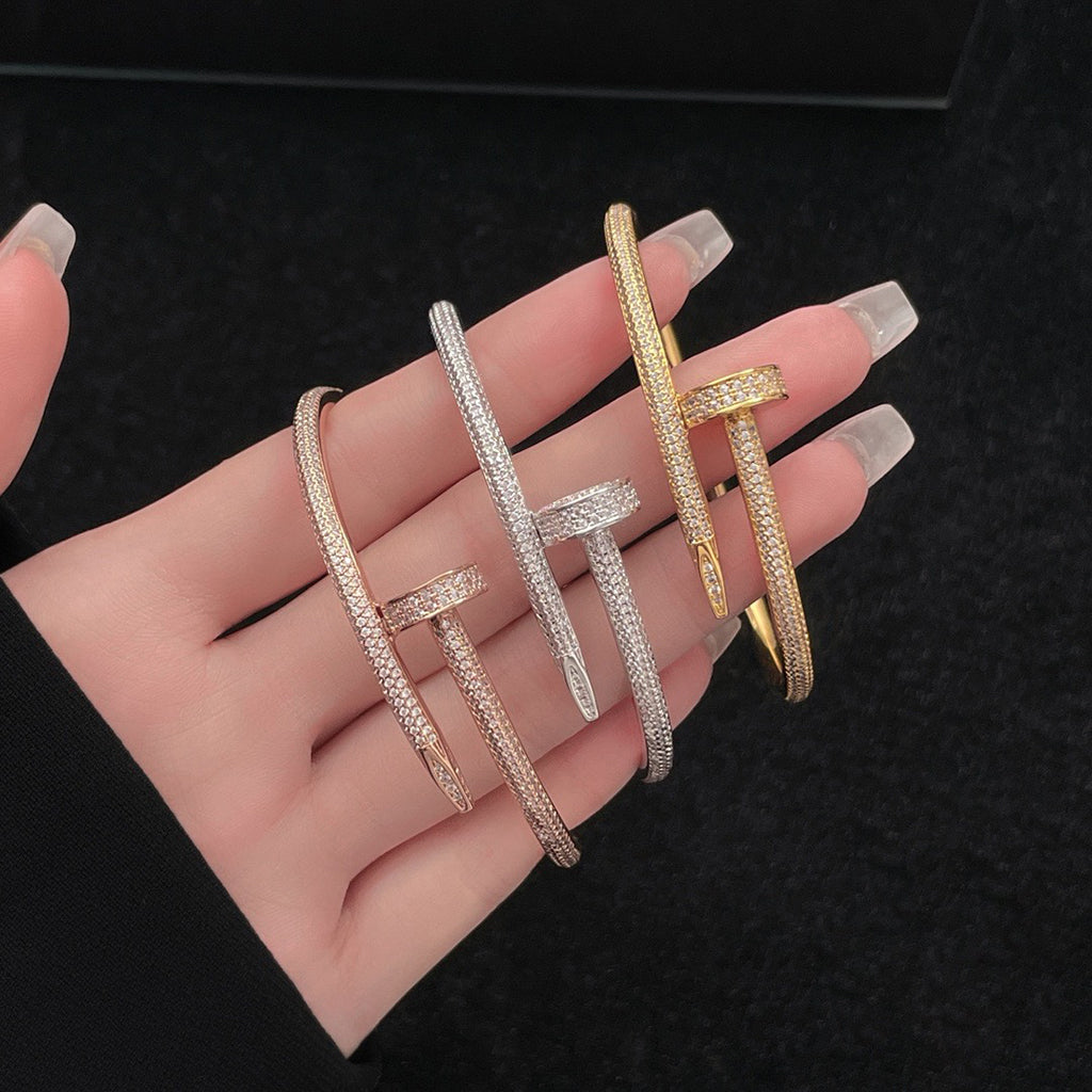 [Lumi Jewelry]JUSTE BRACELET 3.5MM ALL DIAMONDS