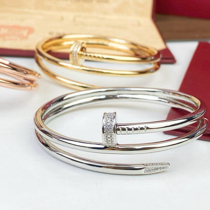 [Lumi Jewelry]JUSTE BRACELET 3.5MM DOUBLE ROW DIAMOND