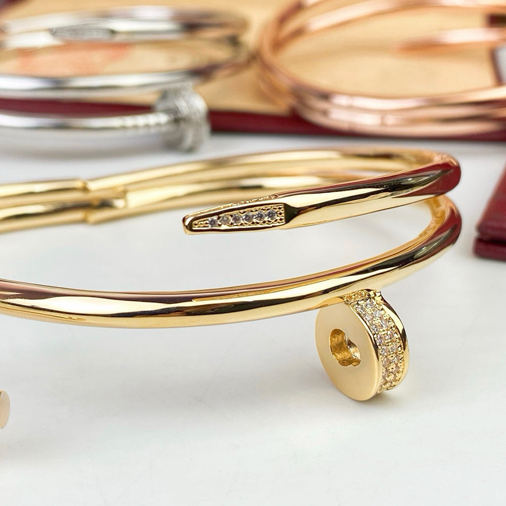 [Lumi Jewelry]JUSTE BRACELET 3.5MM DOUBLE ROW DIAMOND