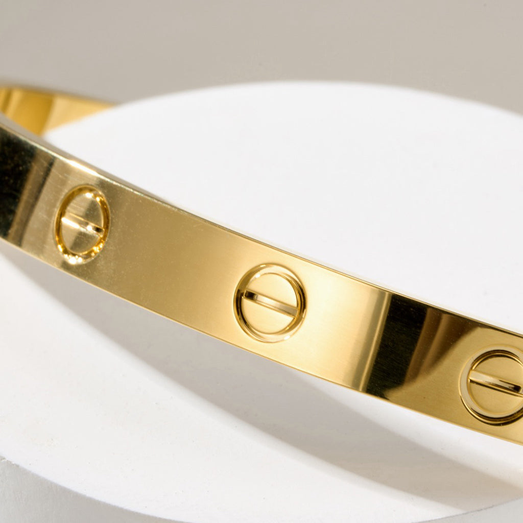 [Lumi Jewelry]LOVE BRACELET 6.1MM OPEN CUFF