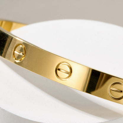 [Lumi Jewelry]LOVE BRACELET 6.1MM OPEN CUFF