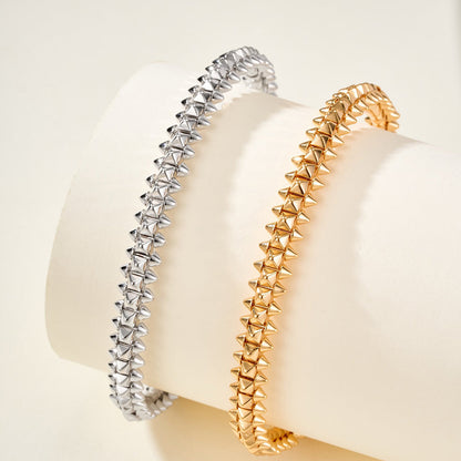[Lumi Jewelry]CLASH  BRACELET MEDIUM 8MM
