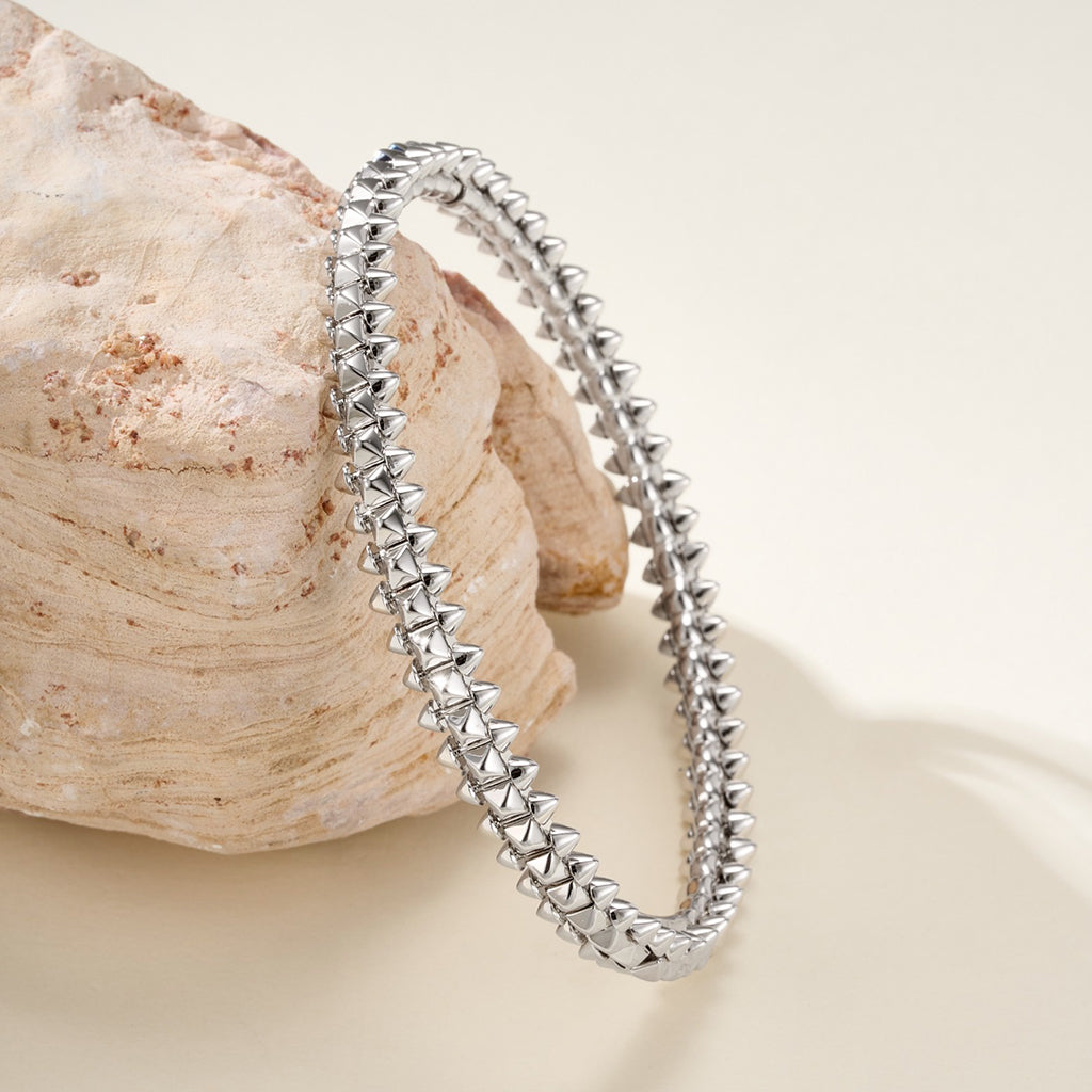 [Lumi Jewelry]CLASH  BRACELET MEDIUM 8MM