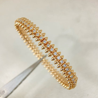 [Lumi Jewelry]CLASH  BRACELET 8MM DIAMONDS