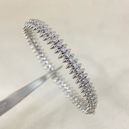 [Lumi Jewelry]CLASH  BRACELET 8MM DIAMONDS