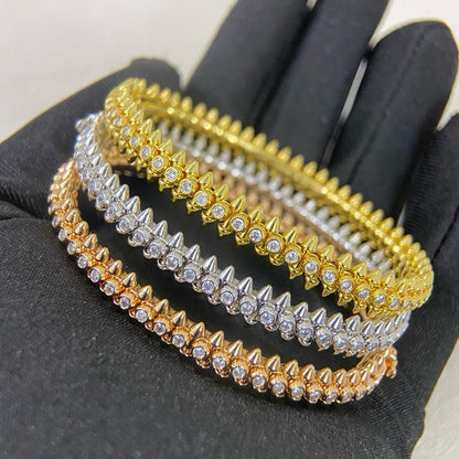 [Lumi Jewelry]CLASH  BRACELET 8MM DIAMONDS