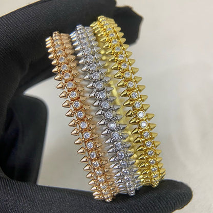 [Lumi Jewelry]CLASH  BRACELET 8MM DIAMONDS