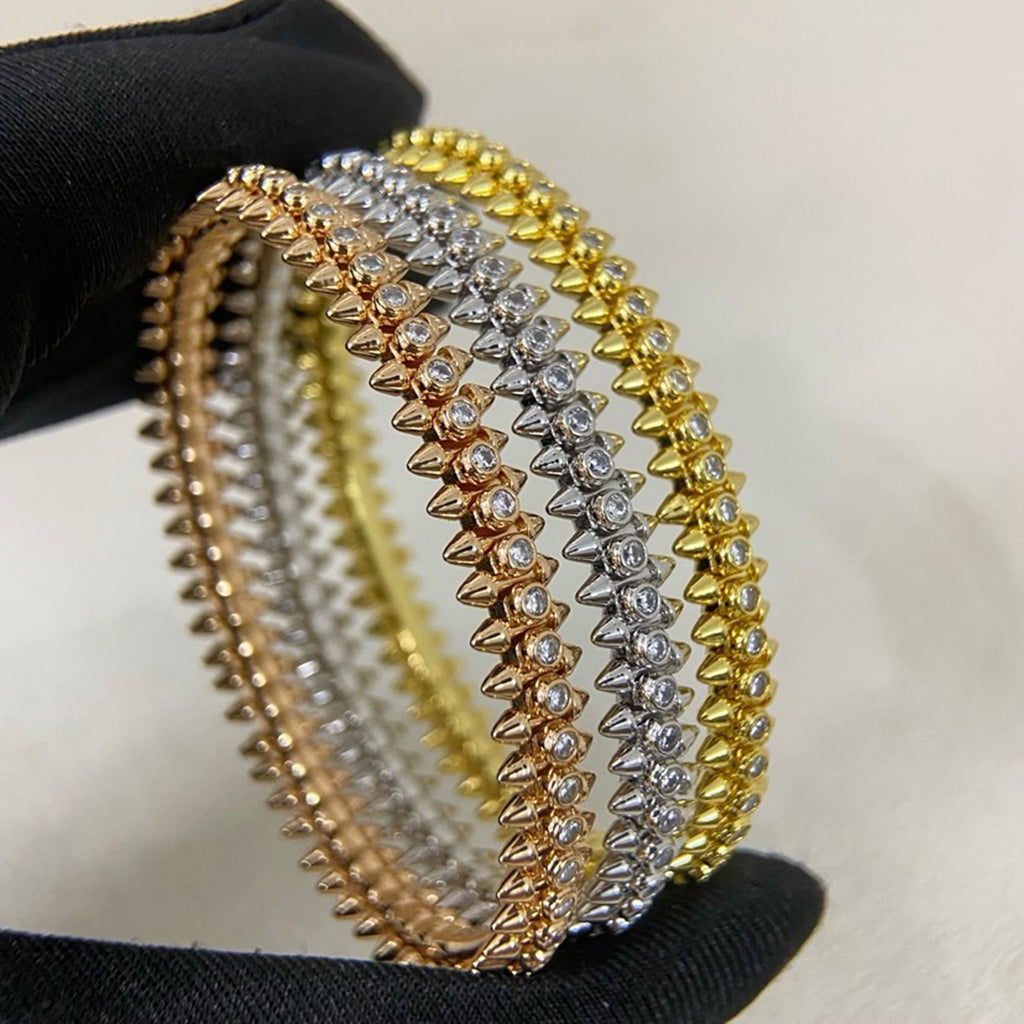 [Lumi Jewelry]CLASH  BRACELET 8MM DIAMONDS