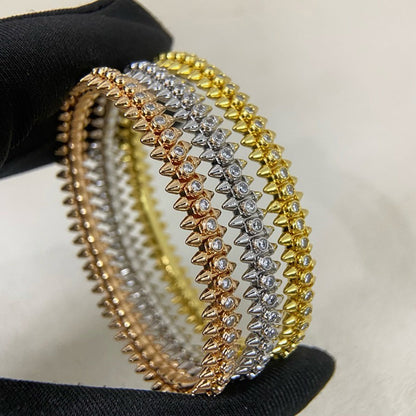[Lumi Jewelry]CLASH  BRACELET 8MM DIAMONDS