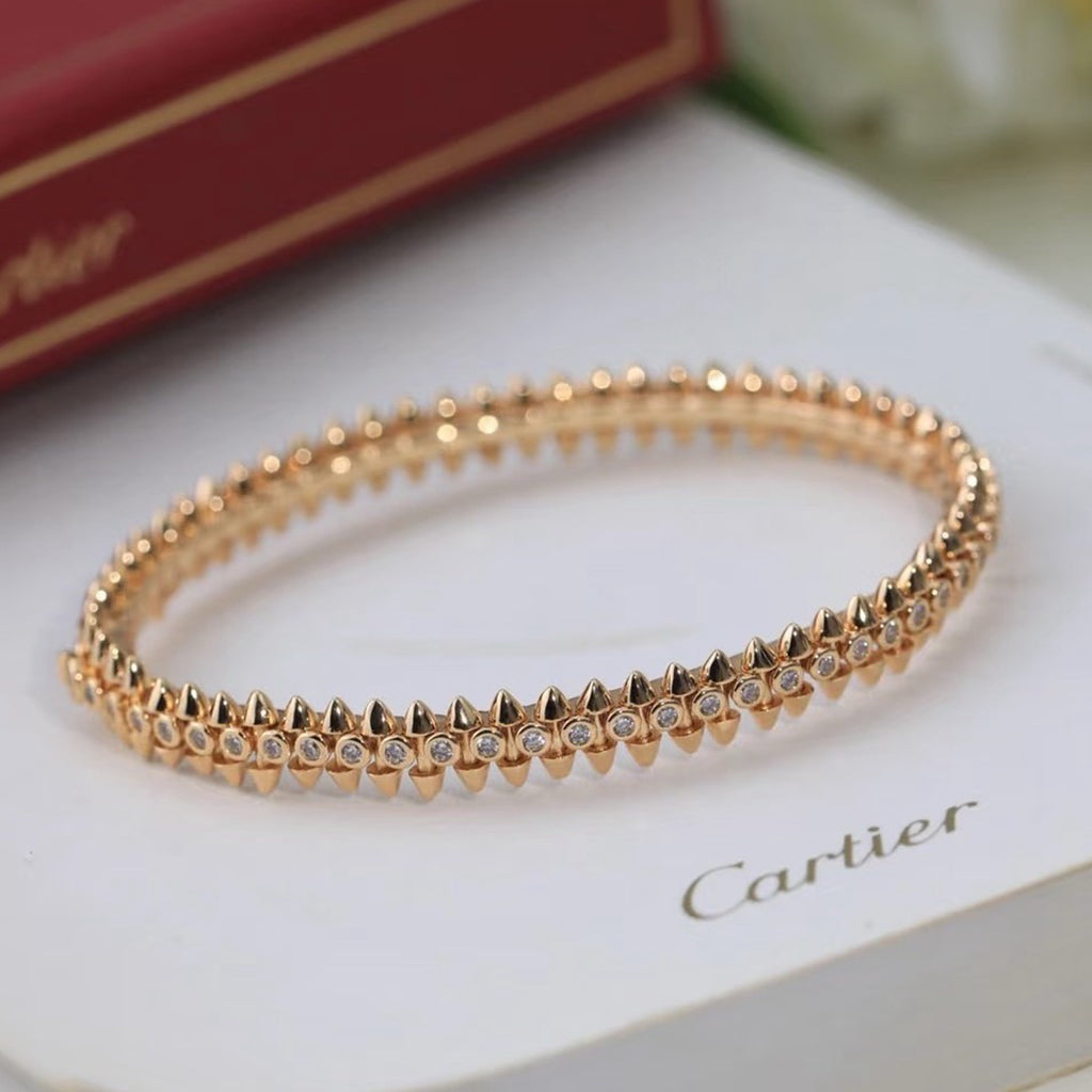[Lumi Jewelry]CLASH  BRACELET 8MM DIAMONDS