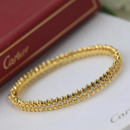 [Lumi Jewelry]CLASH  BRACELET 8MM DIAMONDS